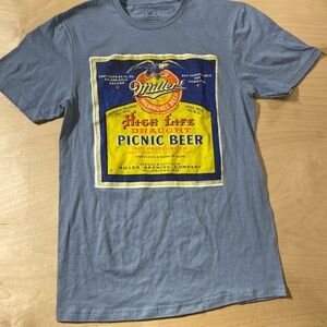 Miller High Life Tee Size Small New Without Tags (LB)